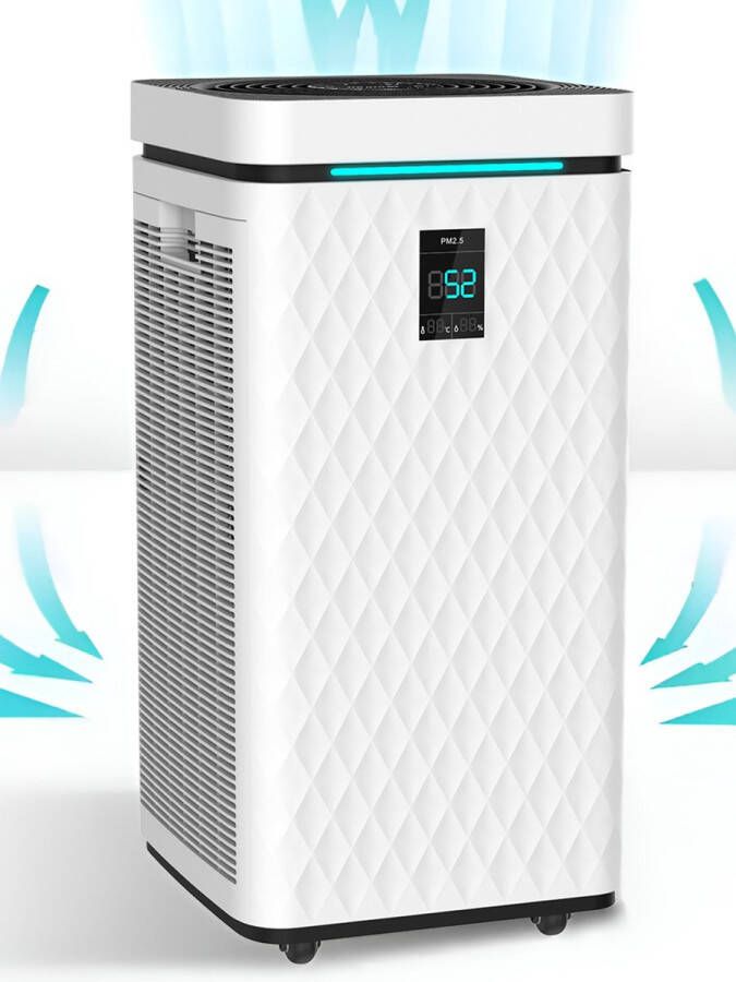 ZenVacu Luchtreiniger ZV V80 Air Purifer 6 filterlagen 800m3 h Luchtreinigers Luchtkwaliteit