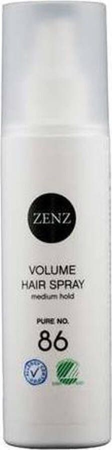 Zenz Organic Volume Hair Spray No. 86 Medium Hold Haarspray 200 ml