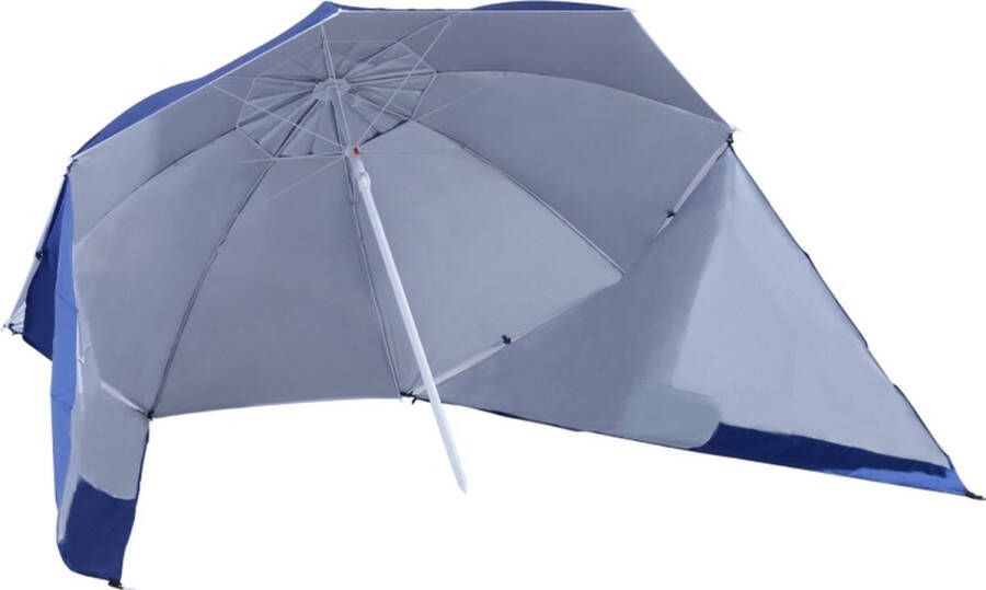 Zenzee Parasol Zonnescherm Parasols Blauw 210 X H222 Cm