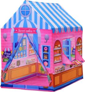 PlayGoodz Speeltent Winkeltje Speelgoed Vanaf 3 Jaar Speelhuisje Tenten Polyester 93 X 69 X 103 Cm