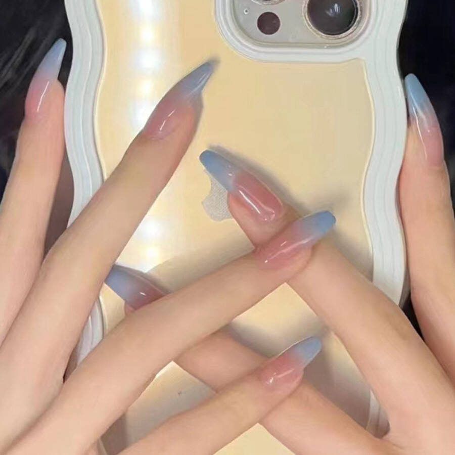 Zhenyue -Nail Art -Plaknagels-Nail Art Set Tools Nagelstickers Meisjes-Nagelstickers Nail Art-Gel Nail Wraps Nagels Wraps-24 Stickers
