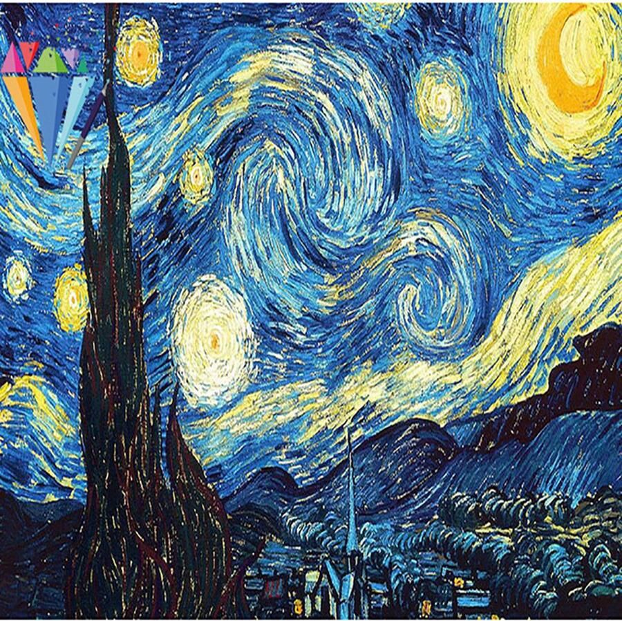 Zhui star Diamond Painting de sterrennacht