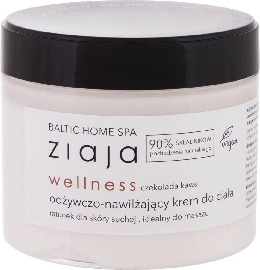 Ziaja Baltic Home Spa Wellness Body Cream Chocolate Moisturizing Body Cream 300ml