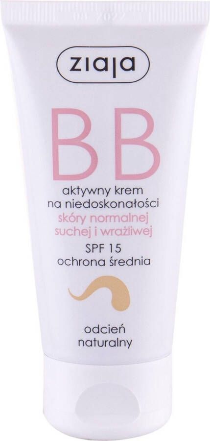 Ziaja Bb Cream Normal And Dry Skin Spf 15 Bb Krém Natural