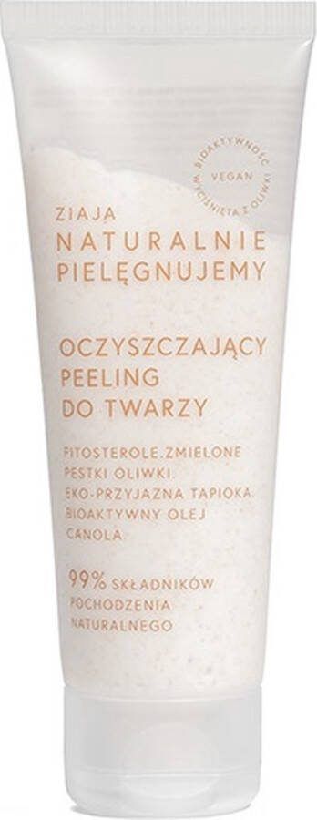 Ziaja Natuurlijk verzorgende zuiverende gezichtsscrub 70ml