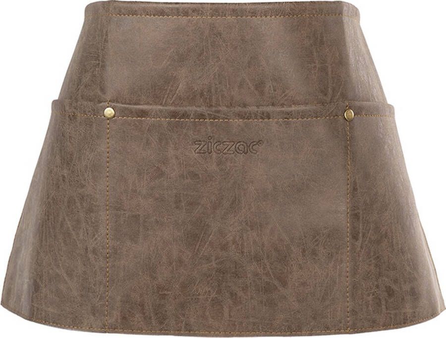 Zic-Zac Schort TRUMAN Bistro (3 pockets) 59x27 cm coffee
