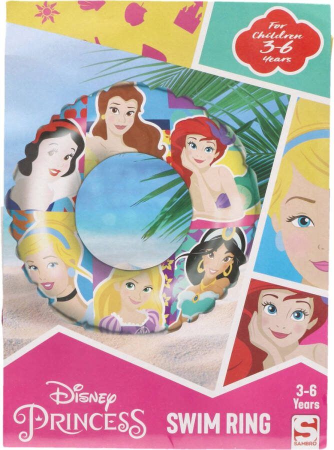 Zie verpakking Zwemband Zwemring Disney Princess