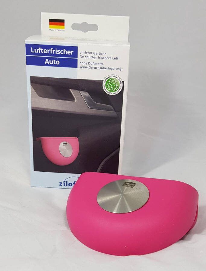 Zielonka Zilofresh Ecologische luchtreiniger voor in de auto ROZE Luchtreiniger zonder chemische toevoegingen