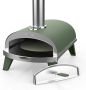 ZiiPa Pizza Oven Piana Houtgestookt met Thermometer Eucalyptus voor ø 30 cm pizza's Roterende pizzasteen - Thumbnail 1