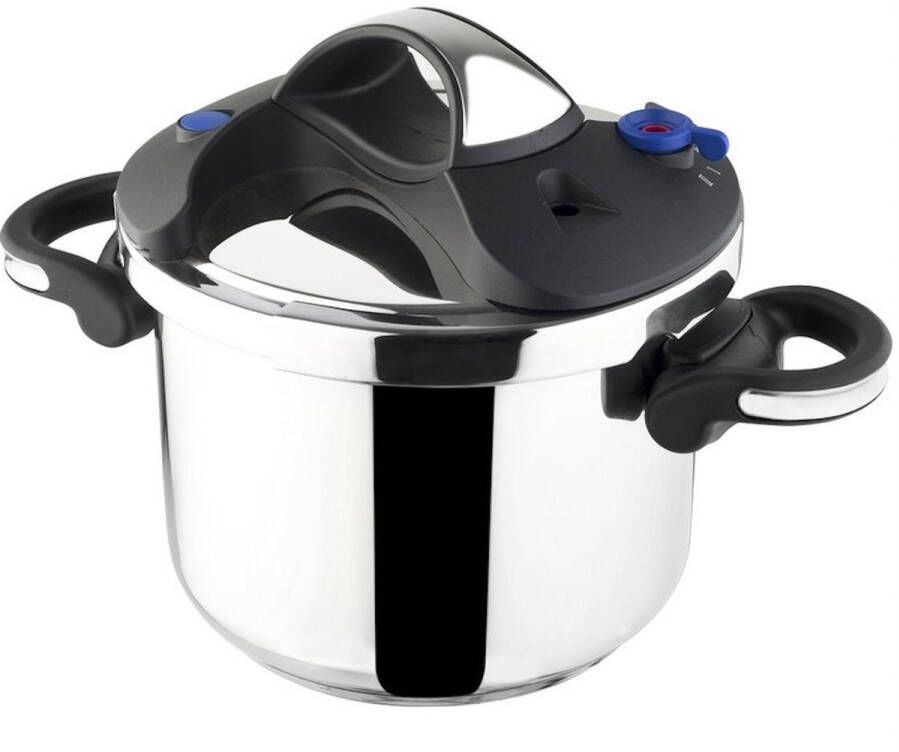 Zilan Pro EasyClip Snelkookpan 6 liter pressure cooker 18 10 geschikt voor alle warmtebronnen ook inductie