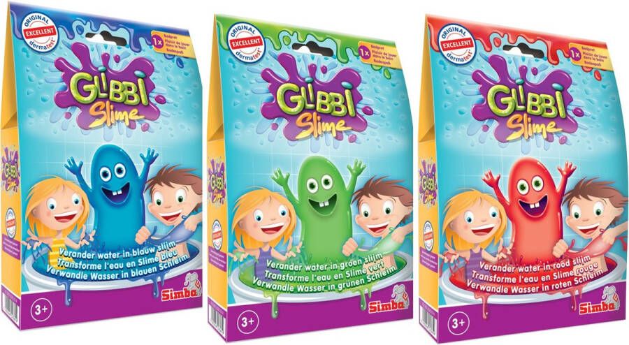 Zimpli Kids Glibbi Slime Bundle Badspeelgoed