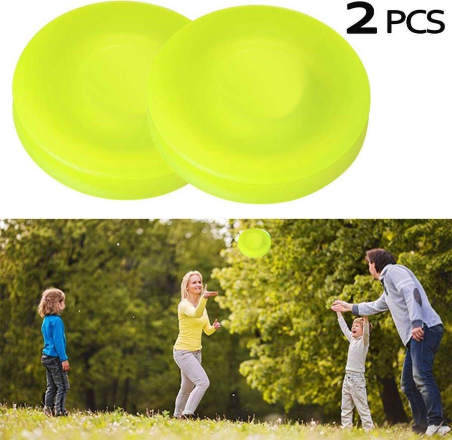 ZipChip 2x Pocket frisbee De Hype van nu Mini Frisbee 6 8 cm Lees de beschrijving voor gebruiksaanwijzing