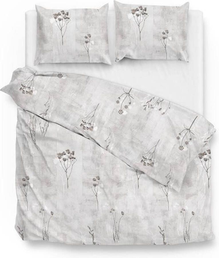 Zo! Home ZoHome Caiden Dekbedovertrek Tweepersoons 200x200 220 cm Light Grey