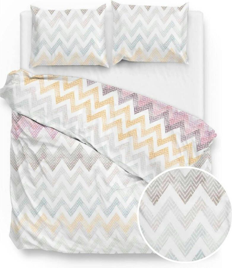 Zo Home Zo! Home Dekbedovertrek Caro Multi Lits-jumeaux Xl 260x200 220 Cm