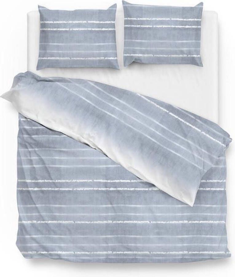 Zo Home Zo! Home Dekbedovertrek Emil Blauw 2-persoons 200x200 220 Cm