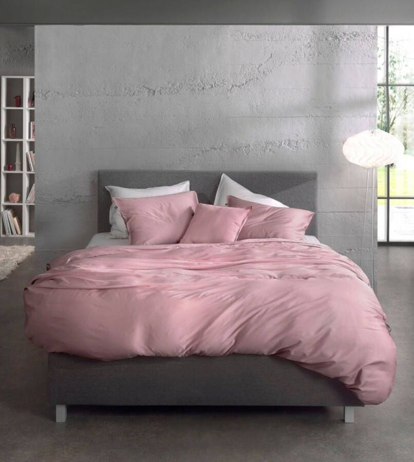 Zo Home Zo! Home dekbedovertrek Satinado Shady Roze Lits-jumeaux XL 260x200 220 cm - Foto 2