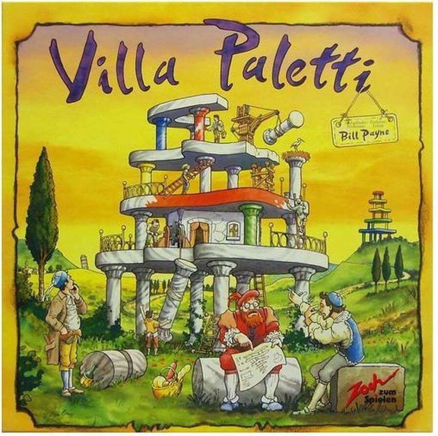 Zoch Verlag Villa Paletti actiespel Duitstalig