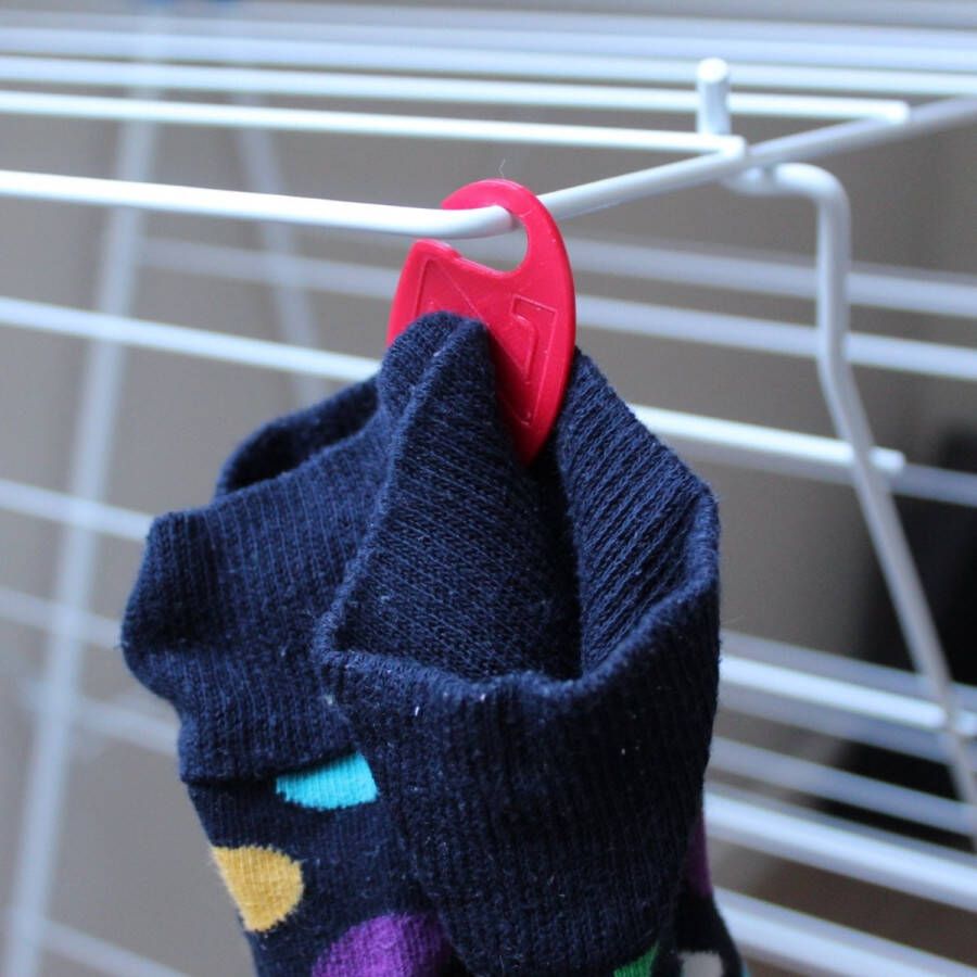ZOCKI 16 Stuks sokkenclips sokken clips wasbaar sokken wasknijpers sokken knijpers wasmachine huishouden dames sokken heren sokken klemmen wasmiddel