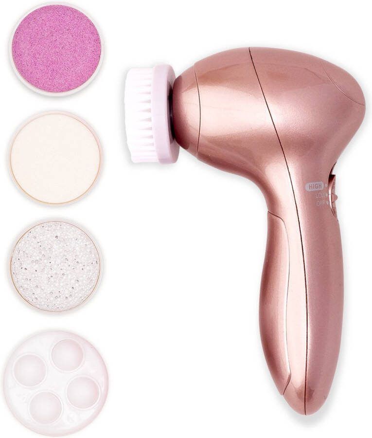 Zoë Ayla 5 in 1 Elektrische gezichtsborstel – Gezichtsreiniger elektrisch Face cleanser