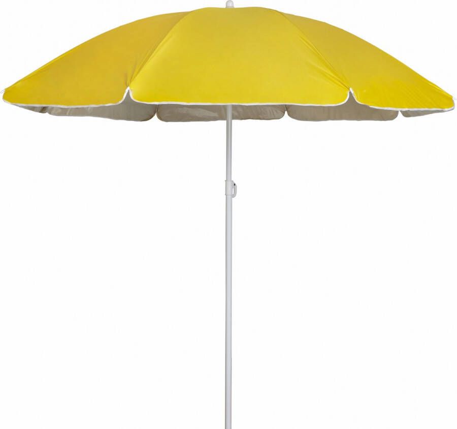 Zoem Parasol Inclusief houder Strand Geel Strong Winddicht Windsterk Zon Paraplu Parasolhouder