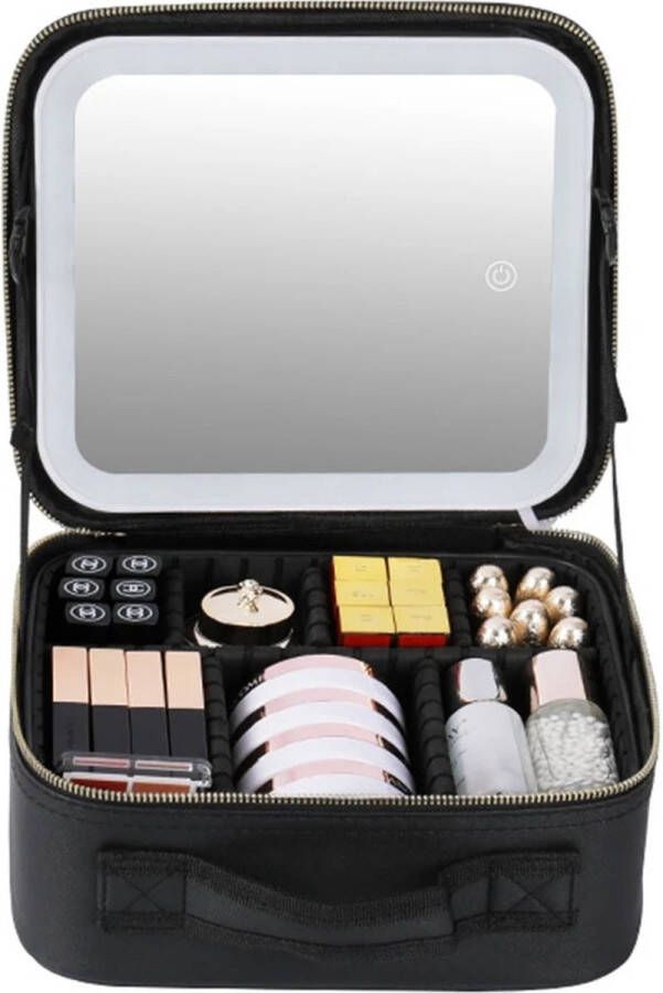 Zoeydam M.A.R.S. s Make-Up Koffer Met Spiegel Met Led