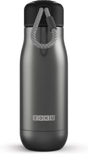 Zoku Hydration 350ml drinkbeker (Kleur: donkerblauw)