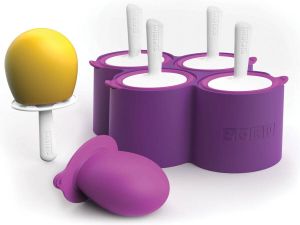 Zoku Icelolly Pop Maker giant 4 stuks Paars