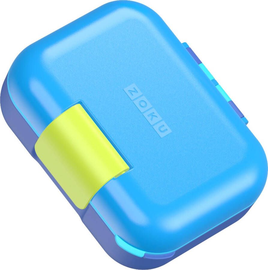 Zoku Neat Bento Jr. Lunchbox Polypropyleen Siliconen Blauw