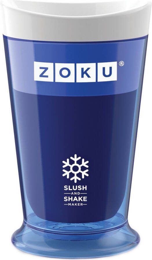 Zoku Slush en Milkshake Maker Polypropyleen Kunststof BPA vrij Blauw