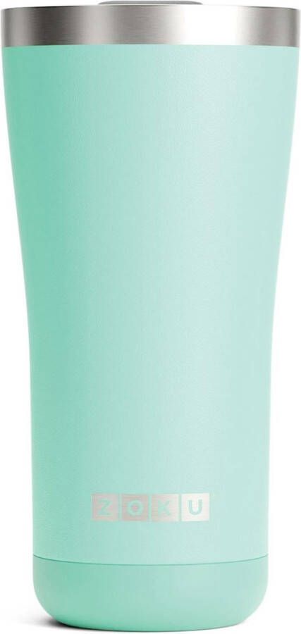 Zoku Thermosbeker RVS 550 ml Turquoise 3-in-1