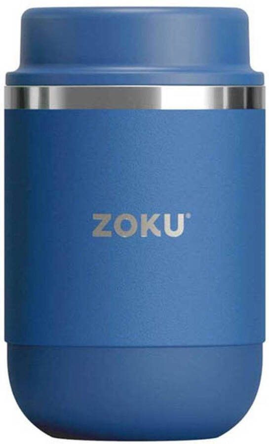 Zoku Voedselcontainer 0.46 L RVS Polypropyleen BPA vrij Blauw