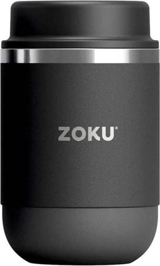 Zoku Voedselcontainer 0.46 L RVS Polypropyleen BPA vrij Zwart