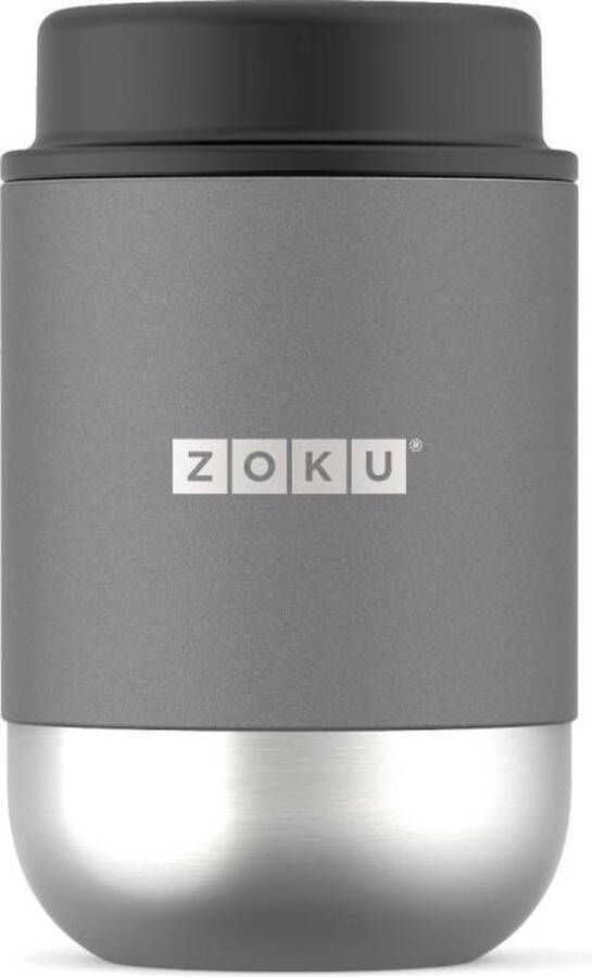Zoku Voedselcontainer Neat Stack 475 Ml Rvs Zilver