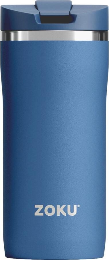 Zoku Thermosbeker 355 ML RVS Polypropyleen BPA vrij Blauw