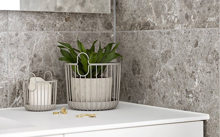 Zone Denmark Inu Mand Dia 10 5 x 13 5 cm Taupe
