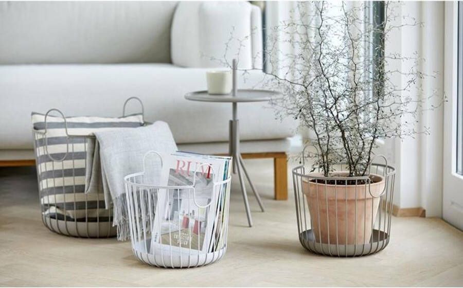 Zone Denmark Inu Mand Dia. 30 x 30 5 cm Soft Grey