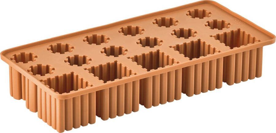 Zone Denmark Singles ijsblokjesbakje 22 x 11 2 x 3 9 cm Apricot