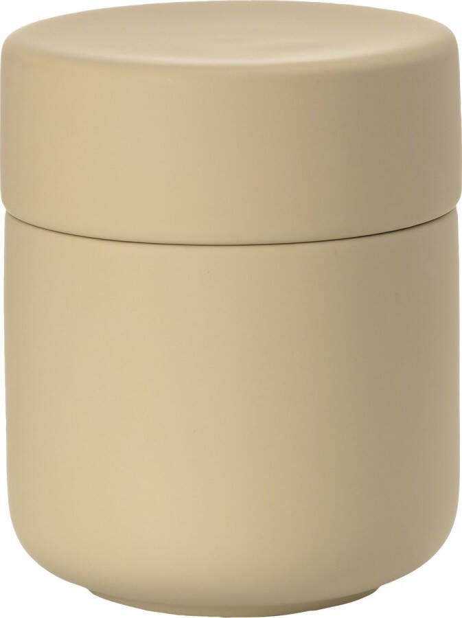 Zone Denmark Ume Pot met deksel Dia 8 3 x 10 3 cm Warm Sand