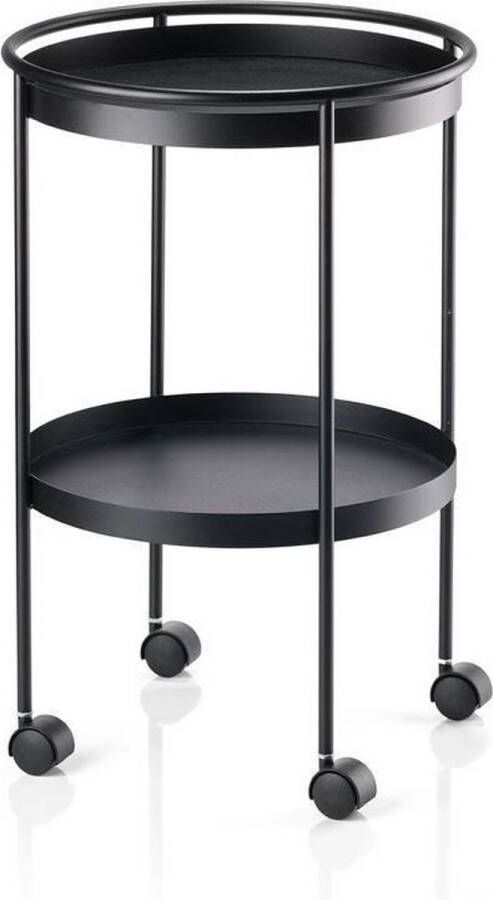 Zone Denmark Zone Rocks Bar trolley Dia. 40 x 57 cm Zwart