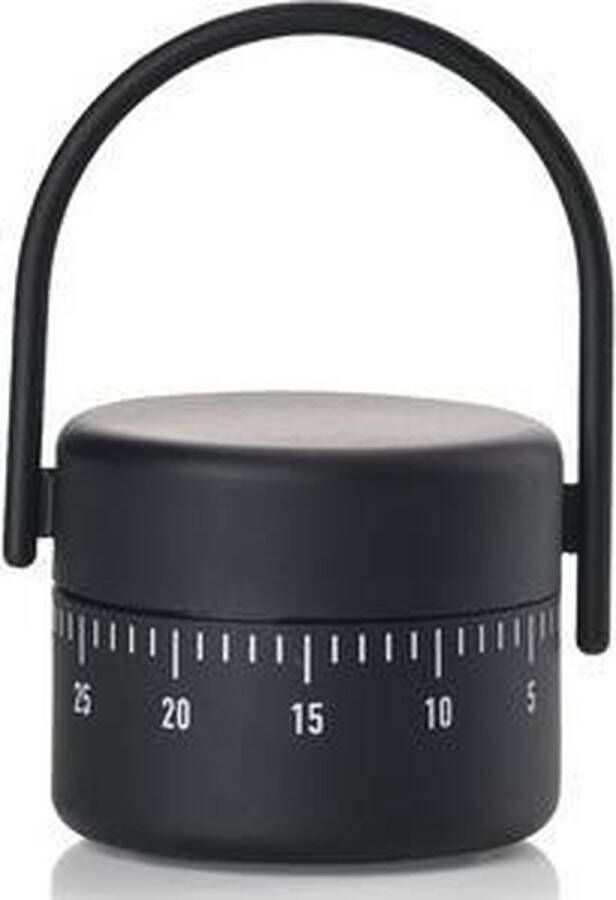 Zone Denmark Singles Kookwekker Dia. 5 4 x 8 9 cm Black