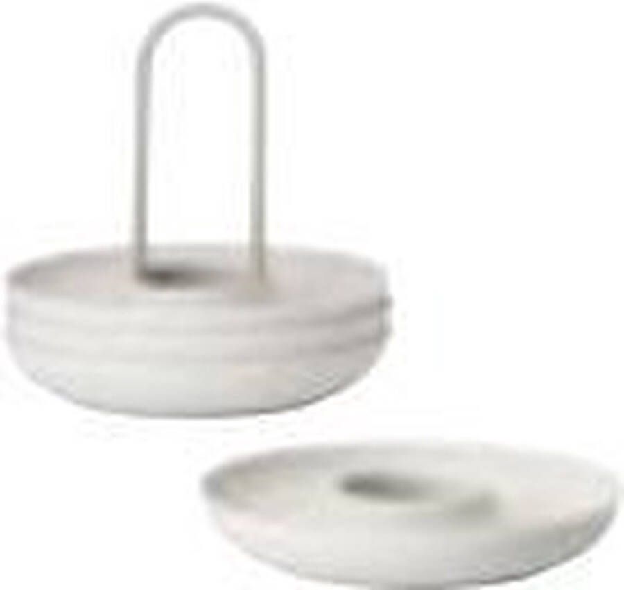 Zone Singles Egg Cups With Holder Warm Grey (332023)