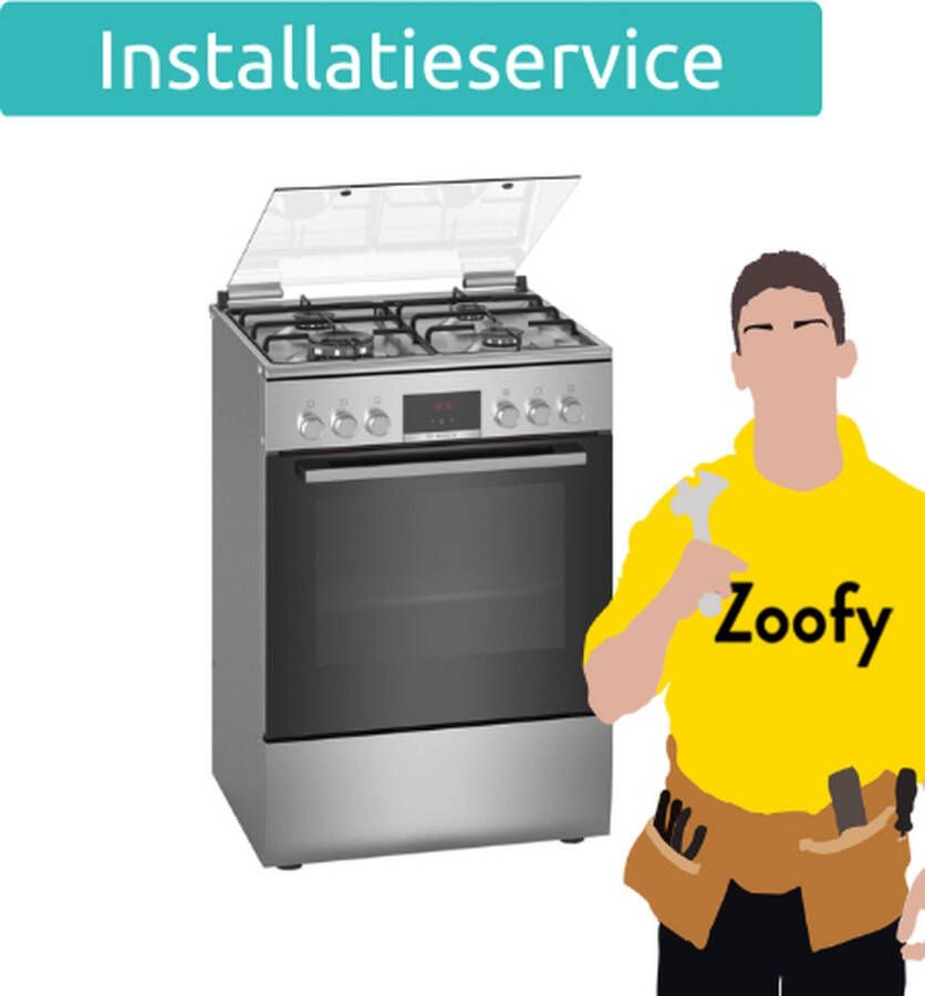 Zoofy Gasfornuis installeren Door in samenwerking met bol.com Installatie-afspraak gepland binnen 1 werkdag