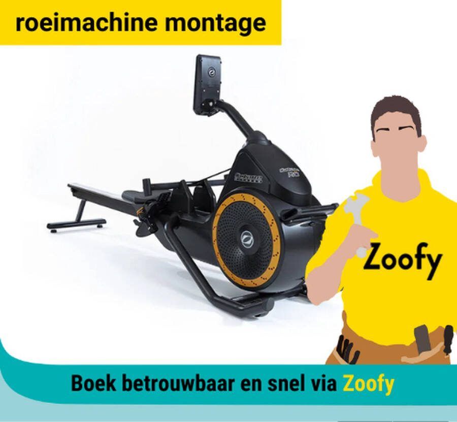 Zoofy Installatie roeitrainer Door in samenwerking met Bol Installatie-afspraak gepland binnen 1 werkdag