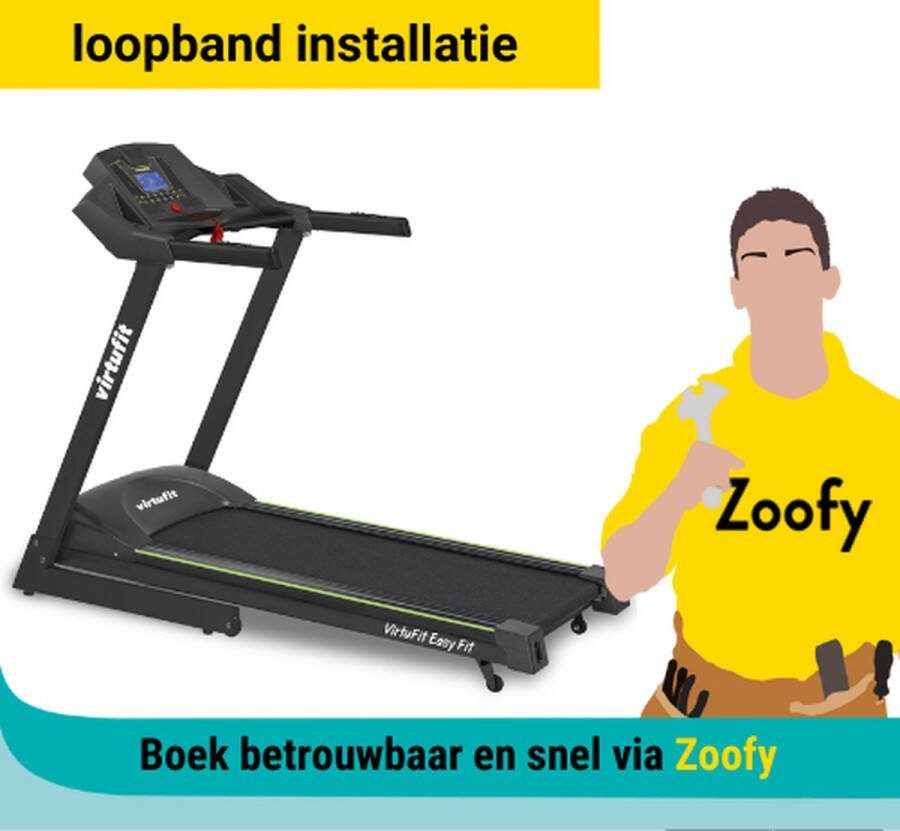 Zoofy Loopband laten installeren door in samenwerking met Bol Afspraak binnen 1 werkdag ingepland