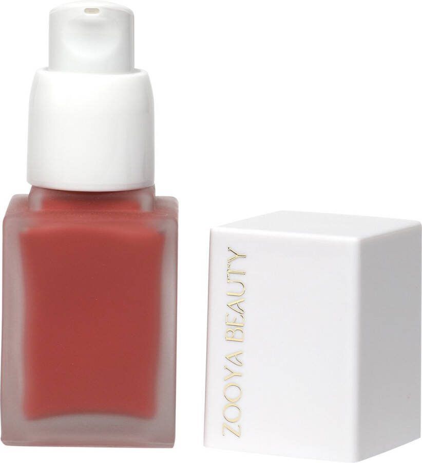 Zooya Beauty liquid blush licht rood
