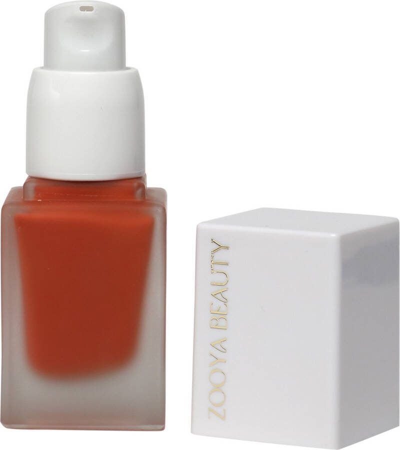 Zooya Beauty liquid blush orange