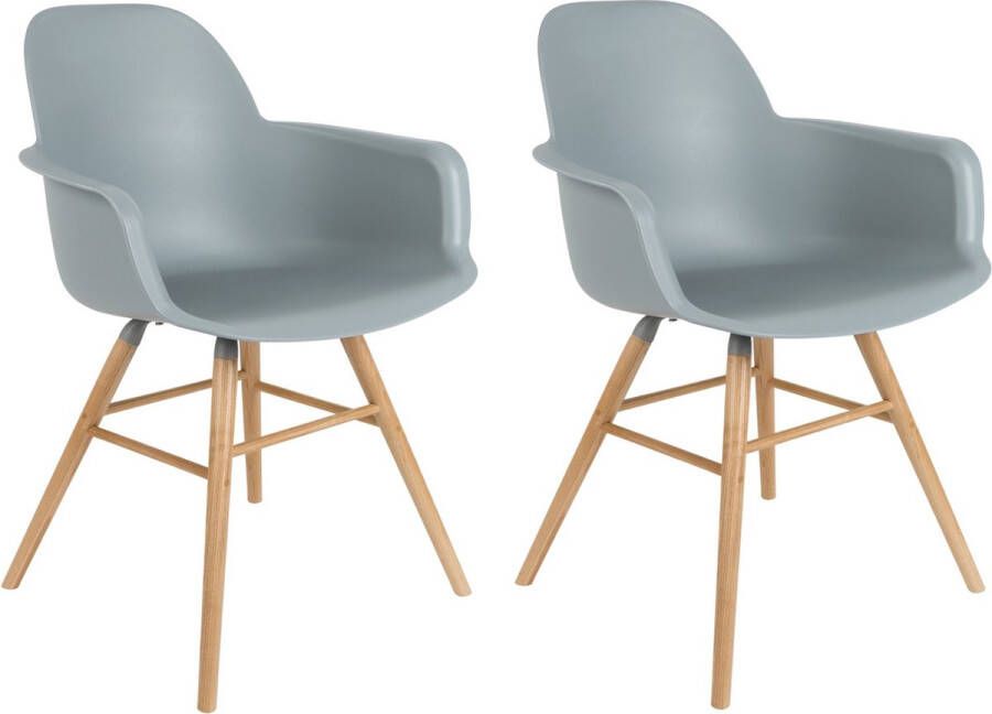 Zuiver Albert Kuip eetkamerstoel met armleuning (set van 2)