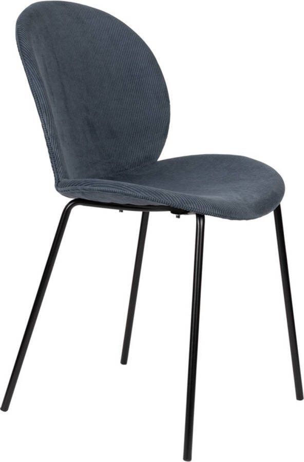 Zuiver | Eetkamerstoel Bonnet Grey Blue | Zitmeubels eetkamer | Eetkamerstoel - Foto 1