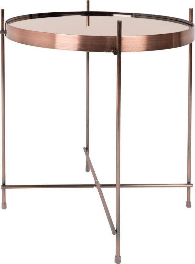 Intens Wonen Zuiver Cupid bijzettafel koperkleurig