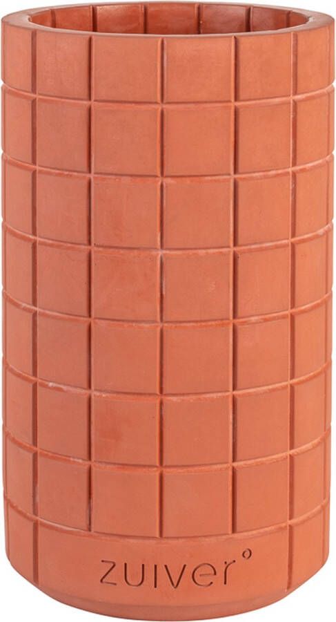 Zuiver Fajen Concrete Vaas Terracotta